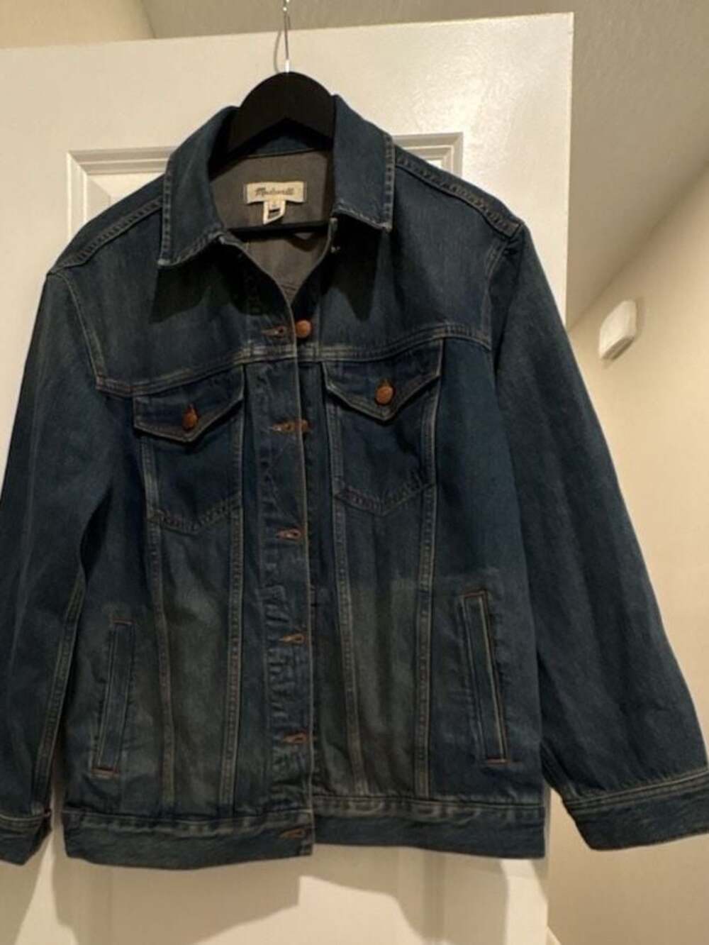 Madewell Classic Denim Trucker Jacket Medium Wash Size M